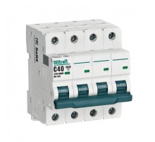 Выключатель автоматический четырехполюсный ВА-105 40А C 10кА  13193DEK  DEKraft