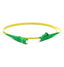 Патч-корд FC-S2-9-LC/AR-SC/AR-H-1M-LSZH-YL волоконно-оптический (шнур) SM 9/125 (OS2), LC/APC-SC/APC, 2.0 мм, simplex, LSZH, 1 м  250699  Hyperline