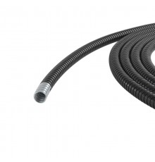 Металлорукав DN 10мм в герметичной ПВХ изоляции, низкотемпературный, Dвн 10,0 мм, Dнар 14,0, 50 м, цвет чёрный  6071R-010NCR  DKC