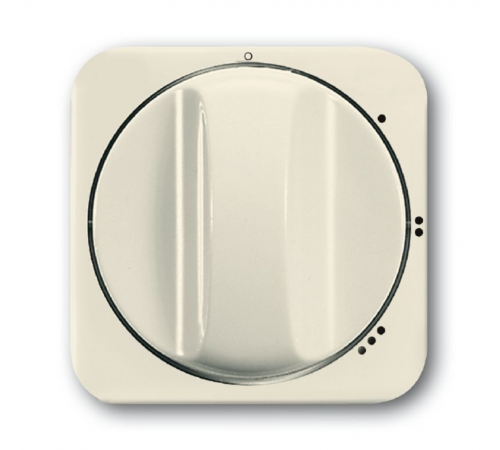 Плата центр. (накладка) с поворотной ручкой для перекл. на 3 положения серия Busch-Duro 2000 SI, цвет сл. кость  1710-0-3108   2CKA001710A3108  ABB