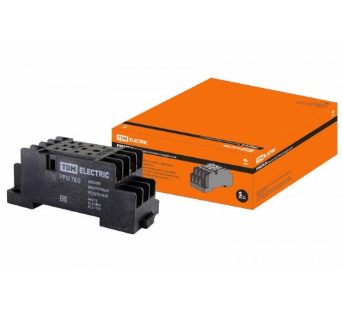 Разъем РРМ78/3 для РЭК78/3 модульный   SQ0701-0007  TDM