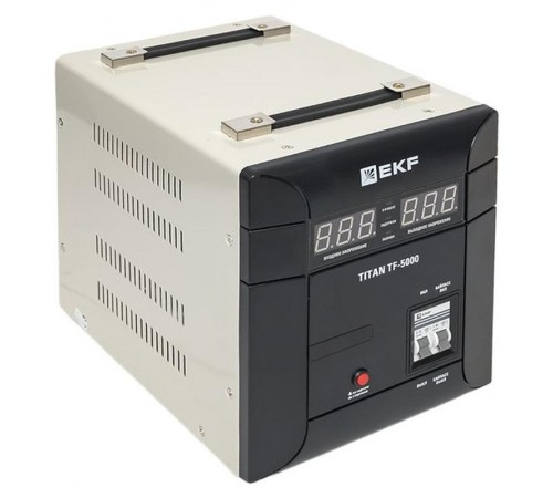 Стабилизатор напряжения электронный напольного исполнения TITAN -TF-5000  stab-TF-5000 EKF