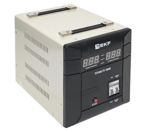 Стабилизатор напряжения электронный напольного исполнения TITAN -TF-5000  stab-TF-5000 EKF
