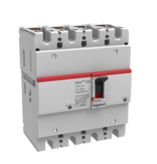Автоматический выключатель DRX 250 HP TM Рег 4П 25A 25кА  669022  Legrand