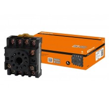 Разьем Р11Ц - цокольный 11-pin на DIN-рейку/плоскость  SQ1503-0041  TDM
