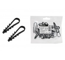 Дюбель-хомут ДХК-18 для круглого кабеля 11-18мм нейлон черный (100шт)   SQ0539-0004  TDM