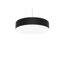 Светодиодный светильник Deleo подвесной 40 Вт 3000 К 400x80 мм с рассеивателем опал RAL9005 черный матовый  V1-R0-90201-30000-2004030  VARTON