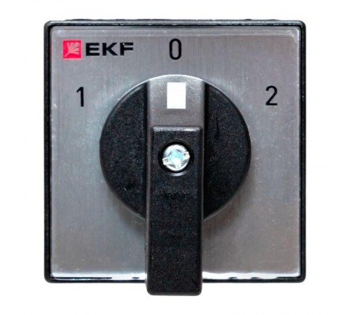 Переключатель кулачковый ПК-1-24 10А 4P "1-0-2" IP65  pk-1-24-10-65  EKF