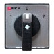 Переключатель кулачковый ПК-1-24 10А 4P "1-0-2" IP65  pk-1-24-10-65  EKF