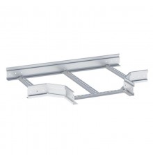 Ответвитель T-образный лестничный усиленный 100х300 мм (2 мм) EKF  tltp100300-2  EKF