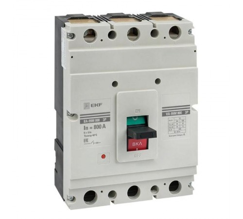 Выключатель автоматический ВА-99М 800/630А 4P 5In 35кА EKF PROxima  mccb99-4P5In800-630m  EKF