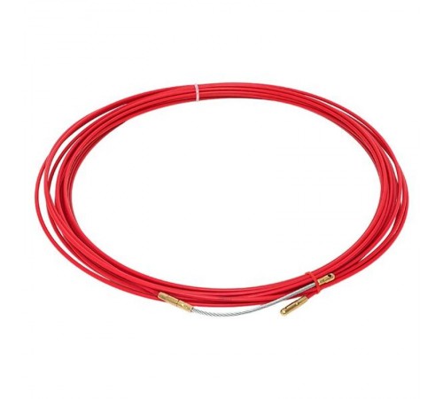 Протяжка кабельная стеклопруток 3.5 мм со смен. наконеч., 15 м  ft-fg-15  EKF