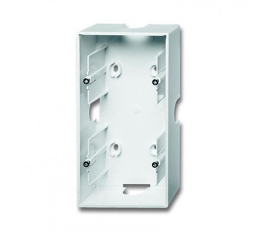 Коробка для открытого монтажа, 2 пост, серия future, цвет альпийский белый  1799-0-0902   2CKA001799A0902  ABB