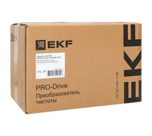 Преобразователь частоты для подъемно-транспортных механизмов PRO-Drive PD-150-FCE-22K-43-B  PD-150-FCE-22K-43-B  EKF