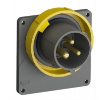 Вилка с прямым фланцем Easy&Safe 216EBU4W,16A,2P+E,IP67,4ч2CMA101258R1000 ABB