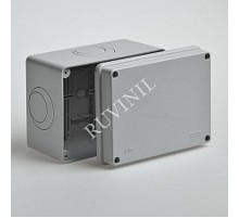 Коробка распределительная для о/п, 150х110х90мм без гермовводов подъездная  67058  Рувинил