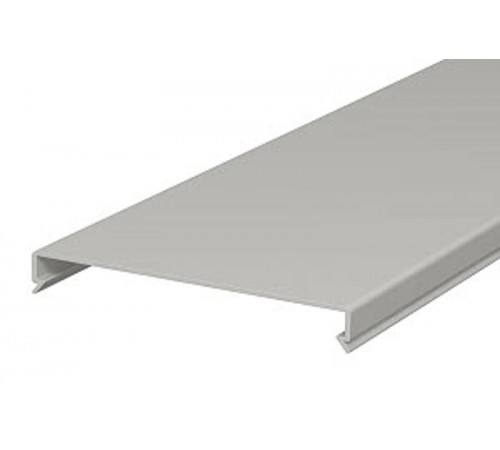 Крышка кабельного канала LK4 120 мм (ПВХ,серый) (LK4 D 120)  6178492  OBO Bettermann