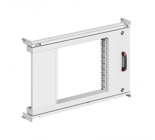 Рама поворотная частичная 16U для 19" оборудования для корпусов CQE & CQE N, ВхШ 1000х800 мм  R5FRKP1608  DKC