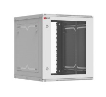 Шкаф телекоммуникационный настенный разборный 12U (600х650) дверь стекло, Astra A серия EKF Basic  ITB12G650D  EKF