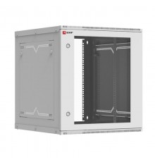 Шкаф телекоммуникационный настенный разборный 12U (600х650) дверь стекло, Astra A серия EKF Basic  ITB12G650D  EKF