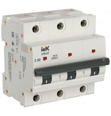 Автоматический выключатель трехполюсный M10H 3P C 80А ARMAT  AR-M10H-3-C080  IEK