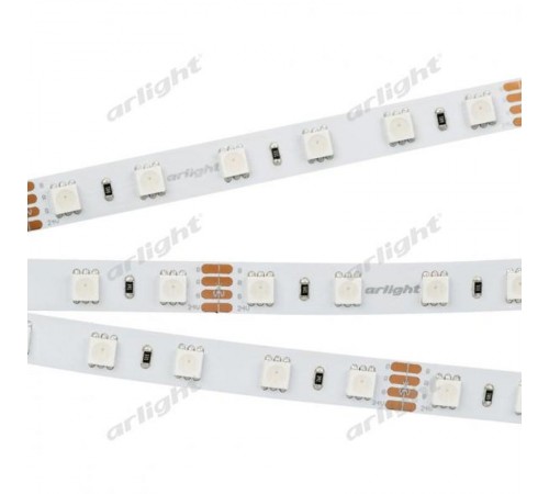 Лента светодиодная RT 2-5000 RGB 2x (5060, 300 LED, LUX) открытый 72Вт 24В IP33  010367  Arlight
