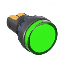 Сигнальный индикатор со  встроенным диодом 220В, зеленый  M22L-F220GPP  DKC