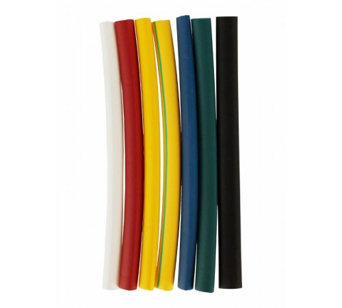 Набор ТТУ нг-LS 6/3мм L=100мм 7 цветов 21шт/упак  UDR10-006-003-021-S  IEK