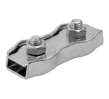 Зажим для троса Duplex 6 мм (1 шт) - ярлык ( 0,049 кг)  108075  Tech-KREP