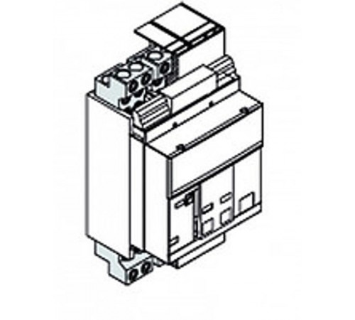 Комплект силовых выводов стационарного выключателя F на верхние выводы E2.2 F 3шт  1SDA074122R1  ABB