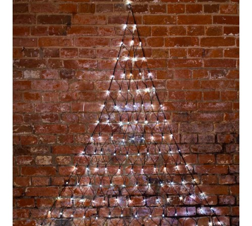 Гирлянда "Сеть" 2х2х1.5м,  свечение с динамикой, черный ПВХ, 136 LED, 230 В, цвет: Белый  215-005  NEON-NIGHT