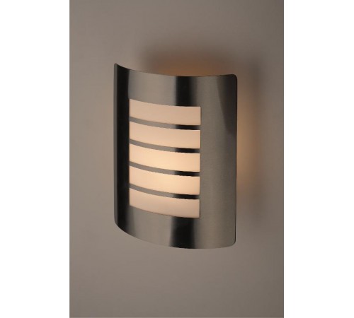 Декоративная подсветка WL22 E27 MAX40W IP44 хром/белый  Б0034621  ЭРА