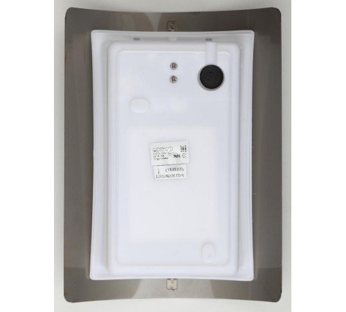 Декоративная подсветка WL22 E27 MAX40W IP44 хром/белый  Б0034621  ЭРА