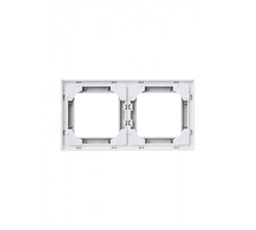 ABB Levit Серый / белый Рамка 2-ая  3901H-A05020 16W  2CHH015020A6016  ABB