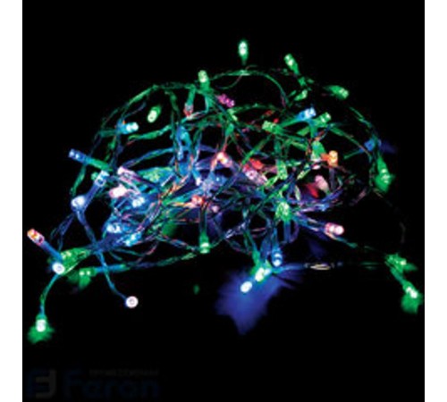 Гирлянда-нить  CL03  40 диодов  4000K, 4м +1.4м прозрачный шнур, IP20  26730  Feron