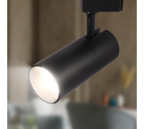 Светильник светодиодный трековый однофазный TR5-30 COB BK 30 ватт 4000К 2100Лм черный  Б0049055  ЭРА