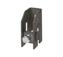 Держатель фасадный с зажимом для полосы толщиной 3-8 мм, термодиффузия   SQ2402-3275  TDM