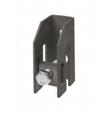 Держатель фасадный с зажимом для полосы толщиной 3-8 мм, термодиффузия   SQ2402-3275  TDM