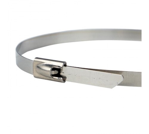 Хомут AISI 304 из нержавеющей стали, 4.6x260 (100 шт.) FlexLock PROximaplc-fl-tss-304-4.6x260EKF
