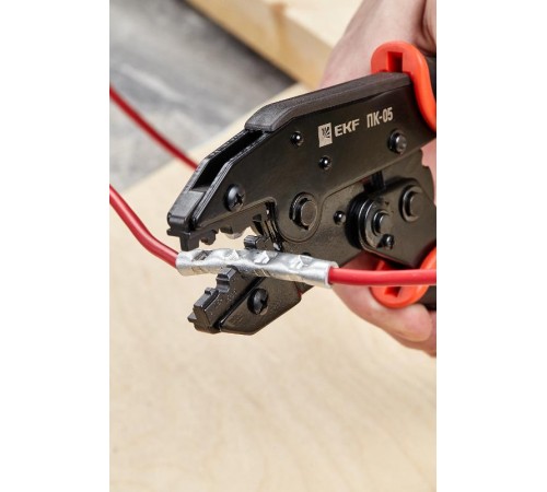 Пресс-клещи ПК-05 ( 0.5-10.0 мм2 ТМЛ) EKF Expert   pk-05-exp   EKF