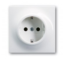 Розетка SCHUKO 16А 250В, серия impuls, цвет альпийский белый  2011-0-3790   2CKA002011A3790  ABB