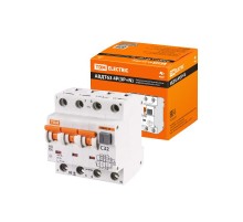 Выключатель автоматический дифференциального тока АВДТ 63 3п+N 32А C 30мА тип A  SQ0202-0019  TDM