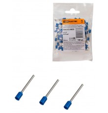 Наконечник-гильза Е7518 0,75мм2 с изолированным фланцем (100шт)  SQ0512-0023  TDM