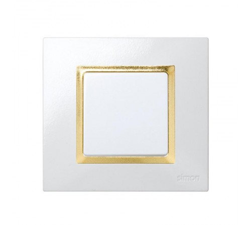 Simon 27 Вставка декоративная в рамку базовую с вырезом, S27 Play, золото  2700670-066  Simon