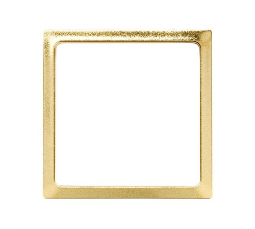 Simon 27 Вставка декоративная в рамку базовую с вырезом, S27 Play, золото  2700670-066  Simon