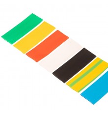 Набор термоусаживаемых трубок №19 ТУТ нг 15/7,5мм, 7 цветов (упак 21 шт. по 10см)  29-0119  REXANT