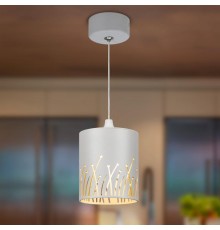 Светильник подвесной (подвес)  PL30 WH цоколь GX53 потолочный цилиндр белый  Б0061409  ЭРА