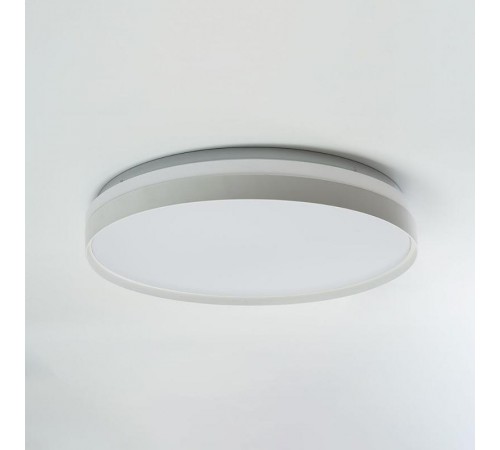 Светильник светодиодный управляемый с пультом 80W, Max. 5600Lm, 3000К-6500K, AL6230 "Simple matte"  48072  FERON