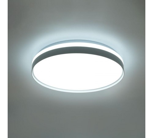 Светильник светодиодный управляемый с пультом 80W, Max. 5600Lm, 3000К-6500K, AL6230 "Simple matte"  48072  FERON