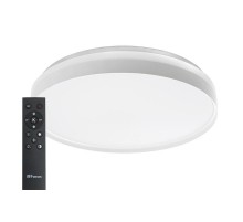 Светильник светодиодный управляемый с пультом 80W, Max. 5600Lm, 3000К-6500K, AL6230 "Simple matte"  48072  FERON